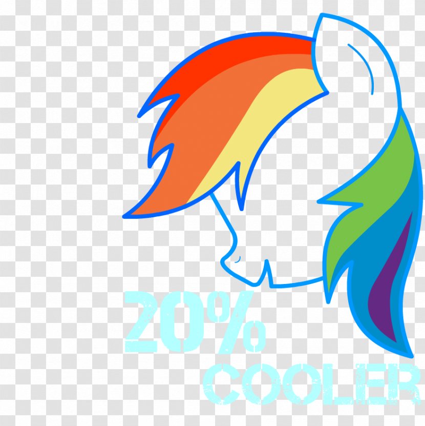 Rainbow Dash My Little Pony Horse - 20 Percent Transparent PNG