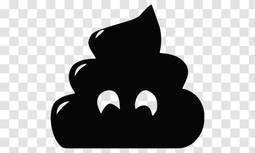Cat Black Silhouette White Clip Art - M Transparent PNG