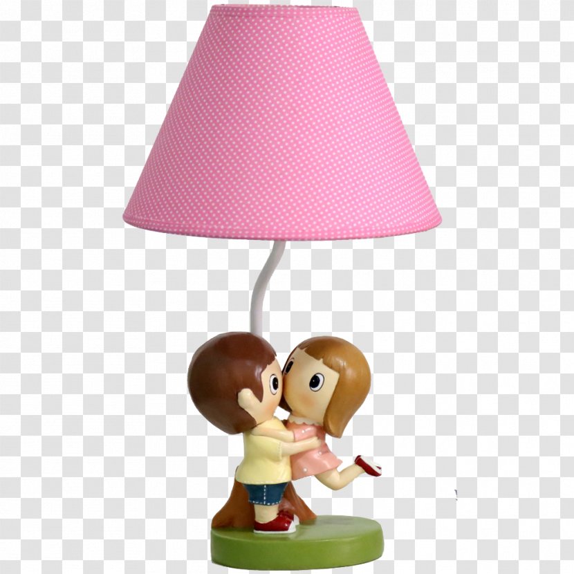Table Lighting Lamp Nightlight Light Fixture - Cute Doll Wedding Lights Transparent PNG