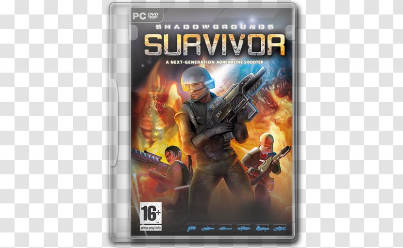 Shadowgrounds: Survivor Video Game Frozenbyte Shooter - Action Film - Pc Transparent PNG