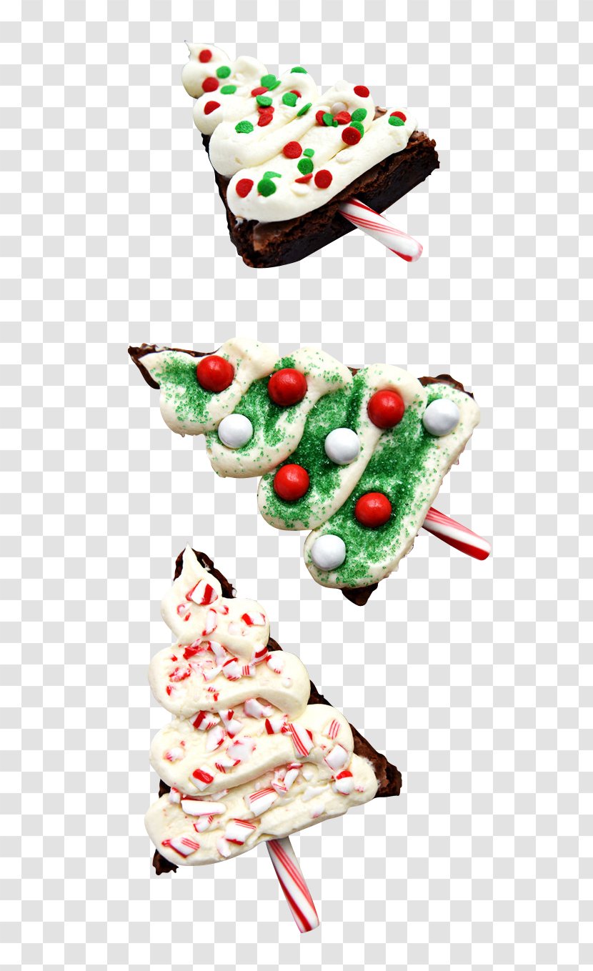 Rainbow Cookie Chocolate Cake Yule Log Christmas Tree - Cookies Transparent PNG
