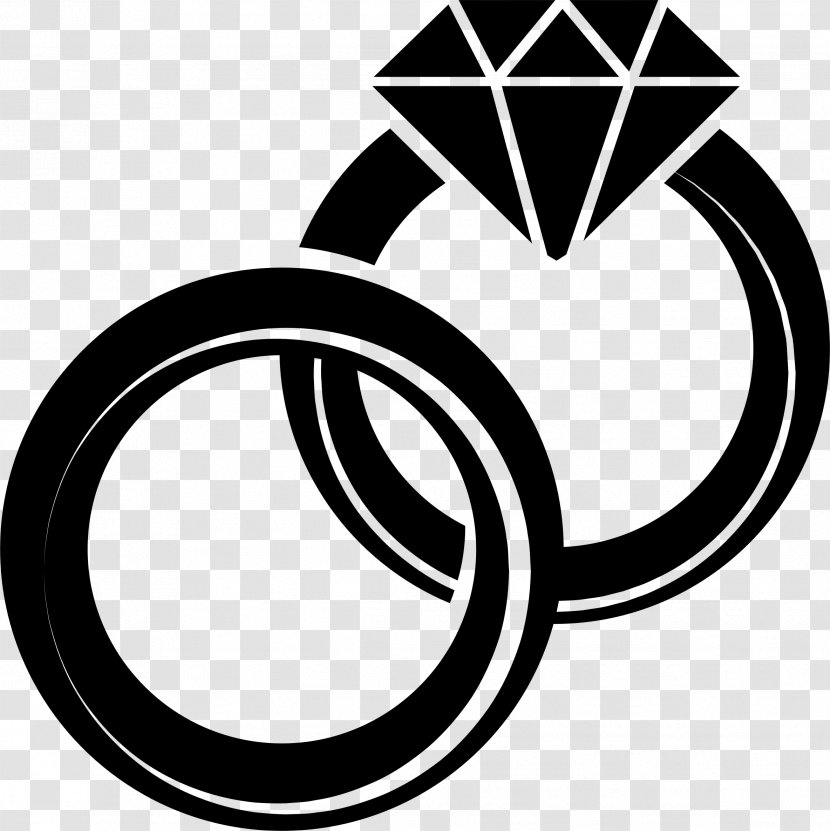 Engagement Ring Drawing Clip Art Wedding - Diamond Transparent PNG