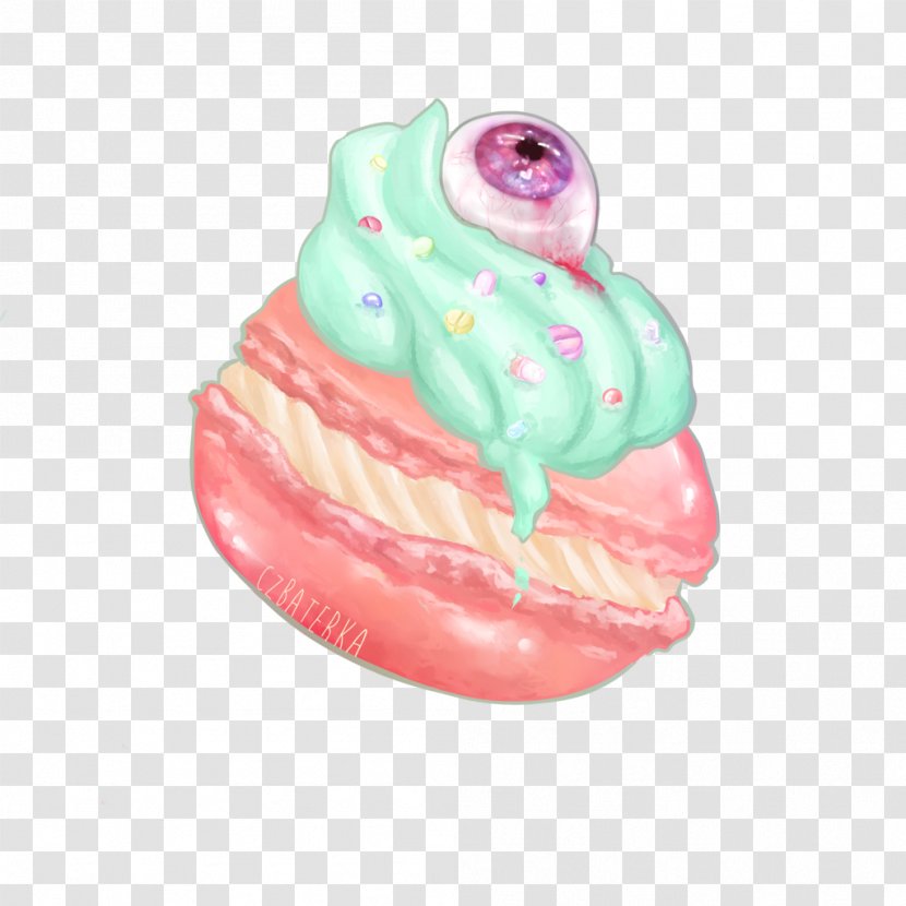 Macaron Macaroon Petit Four Cake Dessert - Drawing - Macarons Transparent PNG