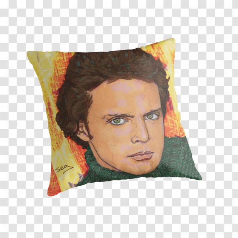Throw Pillows Cushion Portrait - Luis Miguel Transparent PNG