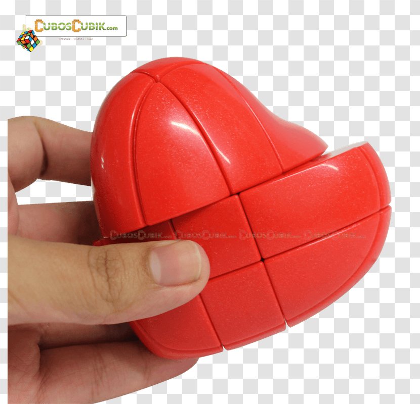 Rubik's Cube Shape Red Motion Transparent PNG