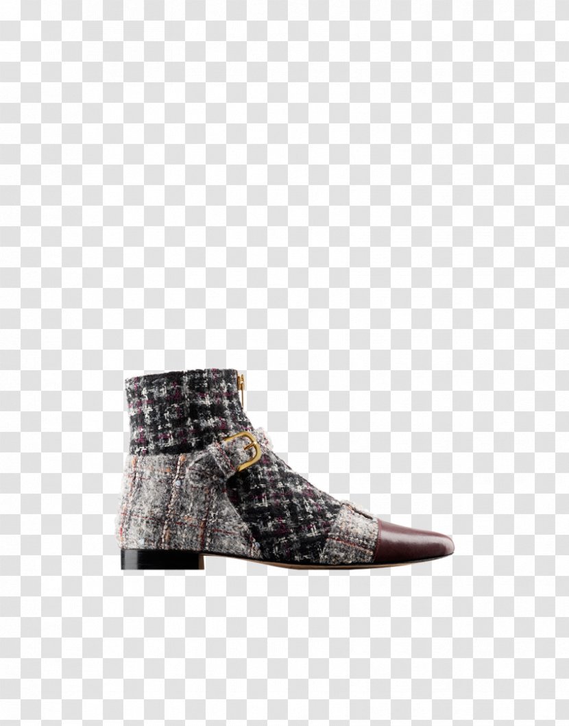 Tartan Ankle Boot Shoe Transparent PNG