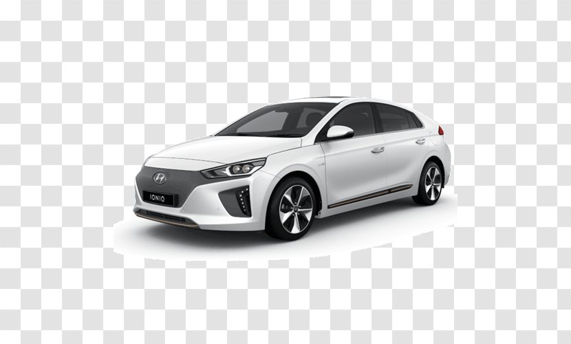 Hyundai Motor Company Car 2018 Ioniq EV Hatchback Electric Vehicle - Family Transparent PNG