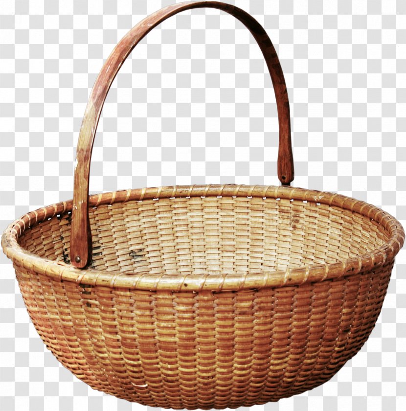 Basket Clip Art - Wicker Transparent PNG