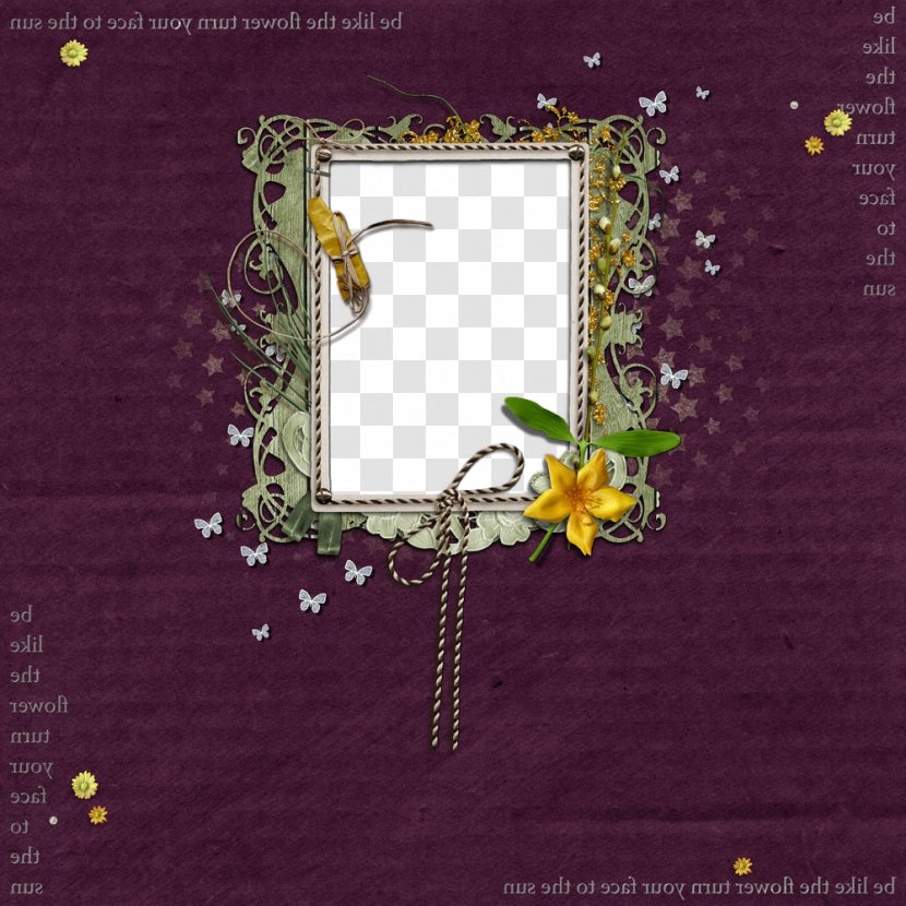 Picture Frame - Rectangle - Plant Transparent PNG