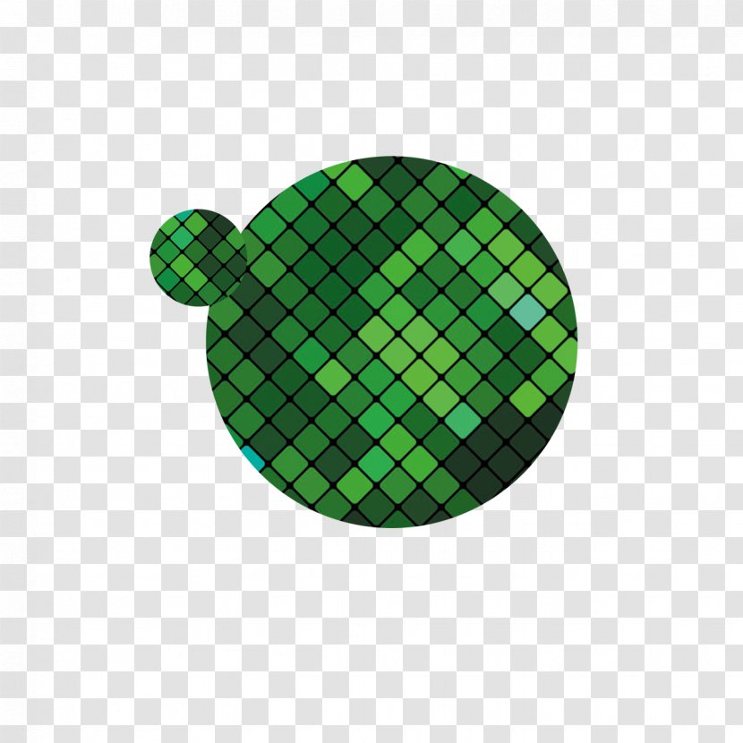 Green Mosaic Icon - Search Engine - Ball Transparent PNG