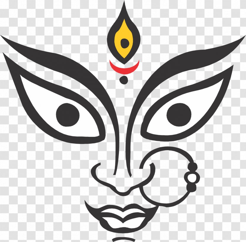 Mumbai Pune Painting Durga Drawing - Design Element Transparent PNG