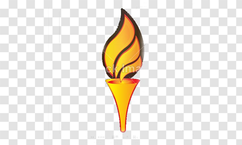Flame Logo Fire - Sports Torch Transparent PNG