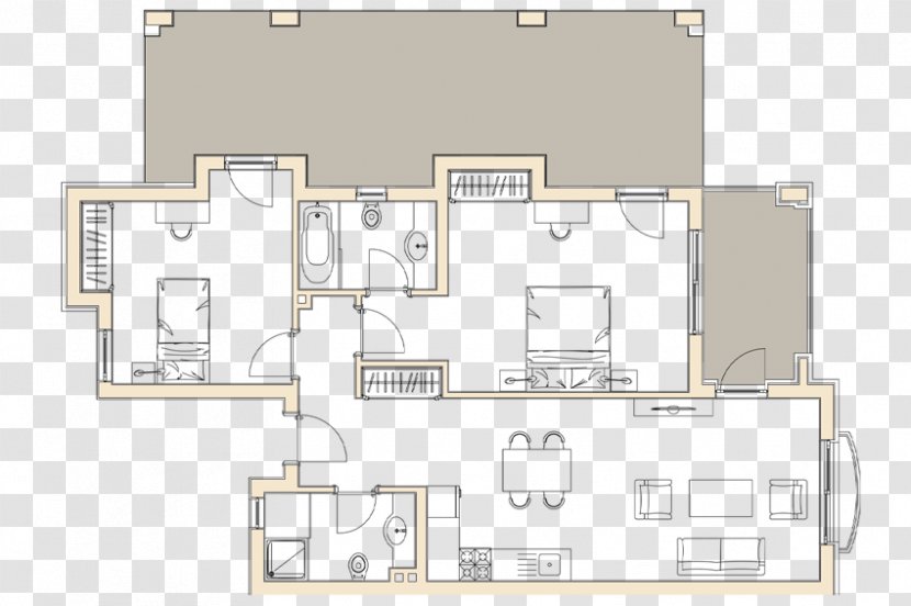 Floor Plan Square - Design Transparent PNG