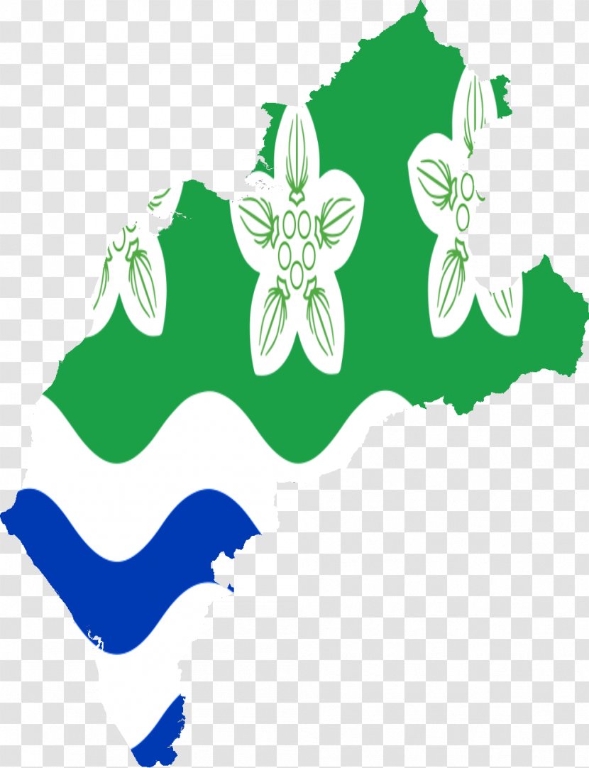 Flag Of Cumberland County Council, England Clip Art - Flowering Plant - Nostalgic British Transparent PNG