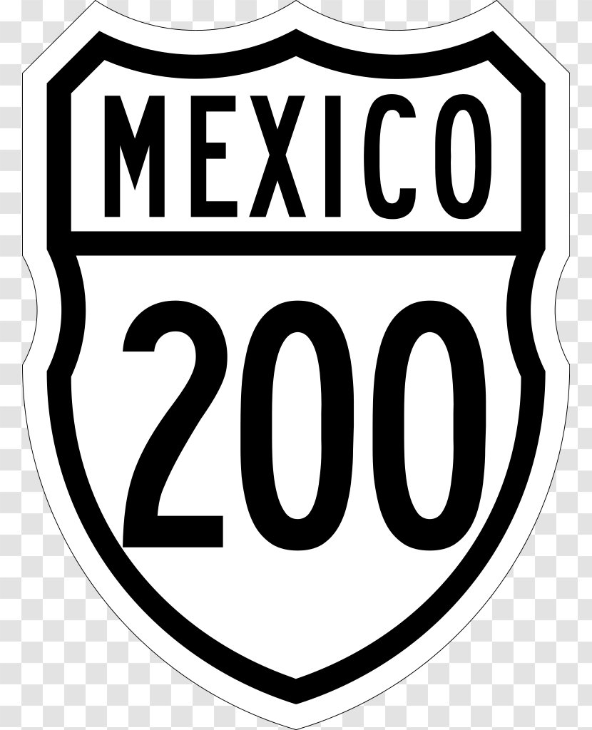Mexican Federal Highway 200 40 57 15 Road - Carretera Transparent PNG