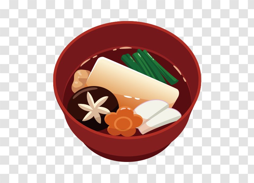 Zōni Kagami Mochi Japanese Cuisine Osechi - 對話框 Transparent PNG