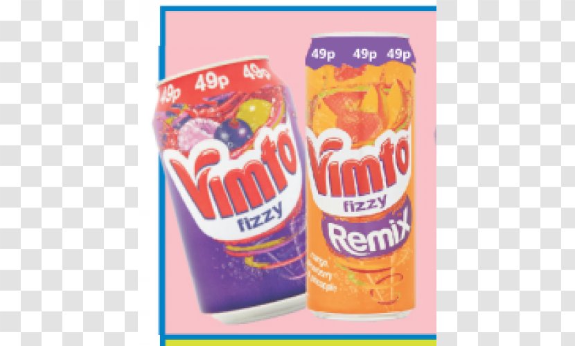 Vimto Fizzy Drinks Junk Food Flavor - Fluid Ounce Transparent PNG