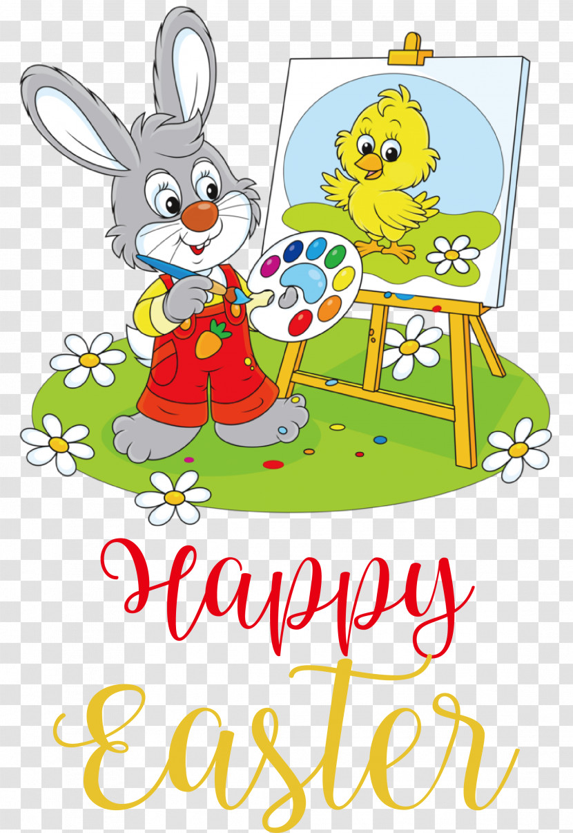 Happy Easter Day Easter Day Blessing Easter Bunny Transparent PNG