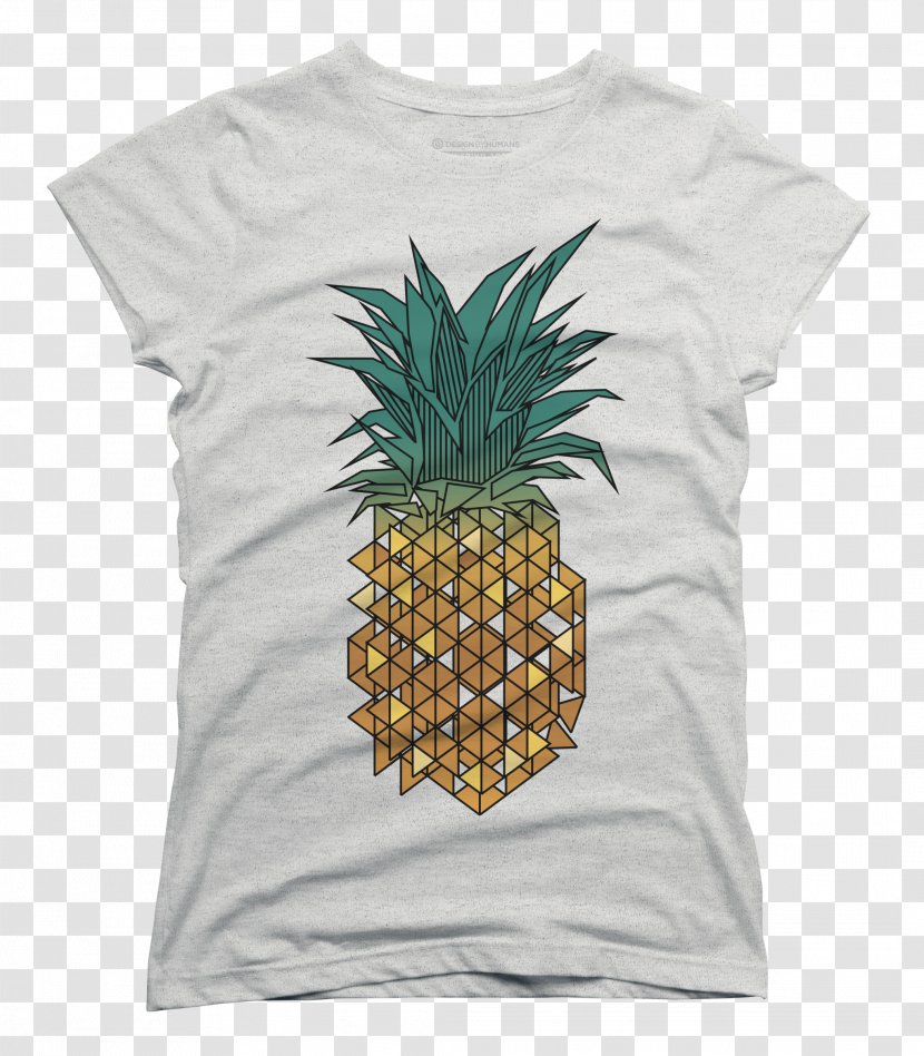 T-shirt Hoodie Sweater Design By Humans Pineapple - Plant - Pinapple Transparent PNG