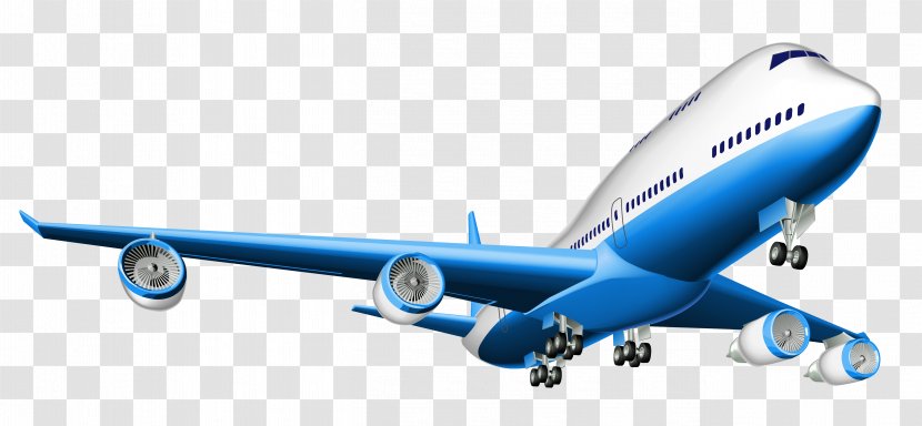 Airplane Flight Globe Clip Art - Aircraft - Airliner Transparent Vector Clipart Transparent PNG