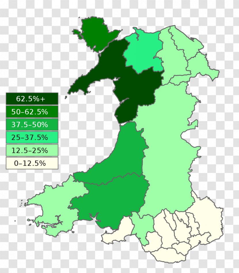 Welsh Language Commissioner Dolgellau Swansea English And - Map - Measure Of The National Assembly For Wales Transparent PNG