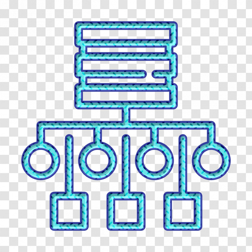 Server Icon Big Data And Web Analytics Icon Transparent PNG
