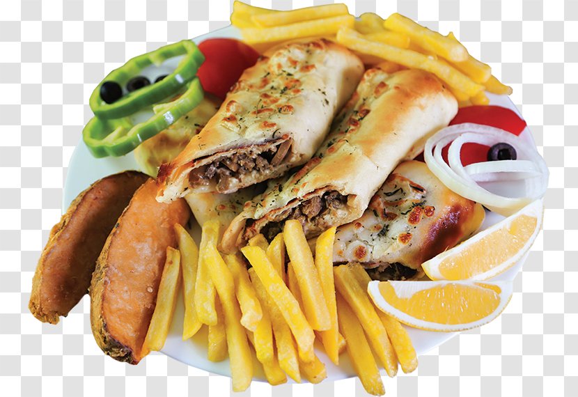 French Fries Full Breakfast Coleslaw Hot Dog Chicken As Food - Fast Transparent PNG