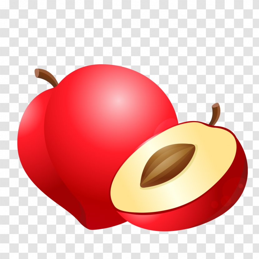 Apple Fruit Auglis Icon - Food - Red Kiwi Transparent PNG