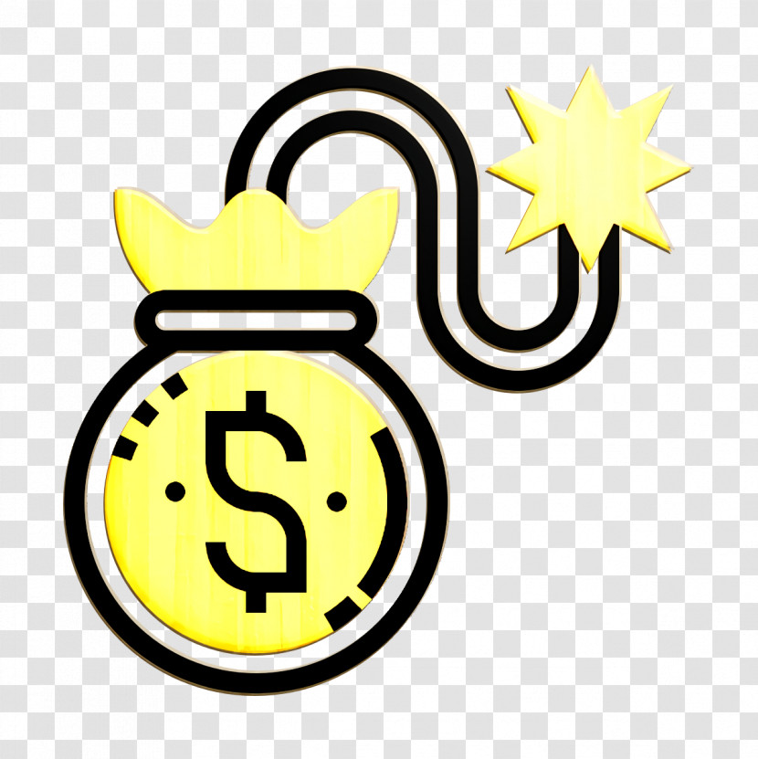 Risky Icon Bomb Icon Investment Icon Transparent PNG