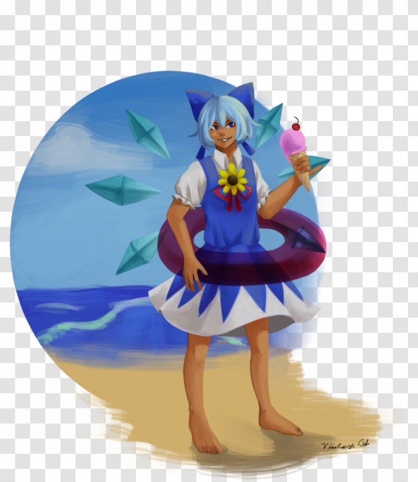 Cirno Touhou Project Strength Art Illustration - Water Transparent PNG