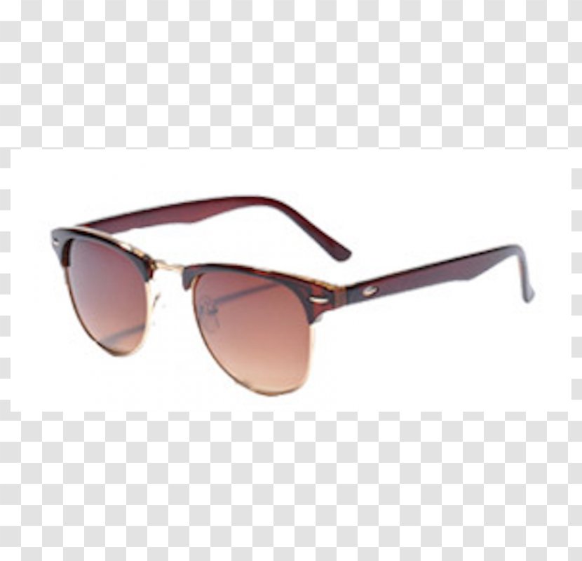 Aviator Sunglasses Mirrored Browline Glasses Fashion - Purple Transparent PNG