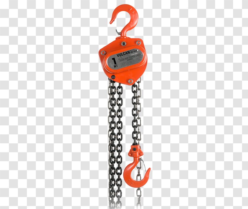 Chain Vulcan Hoist Co Crane Machine - Chainsaw Transparent PNG