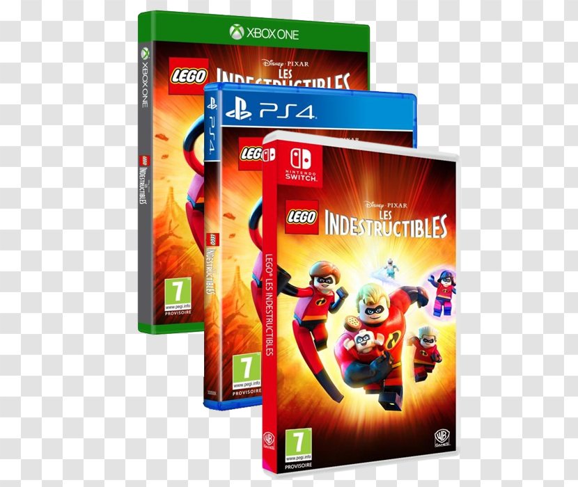 Nintendo Switch Lego The Incredibles Marvel Super Heroes 2 Video Game Minifigure - Display Advertising Transparent PNG
