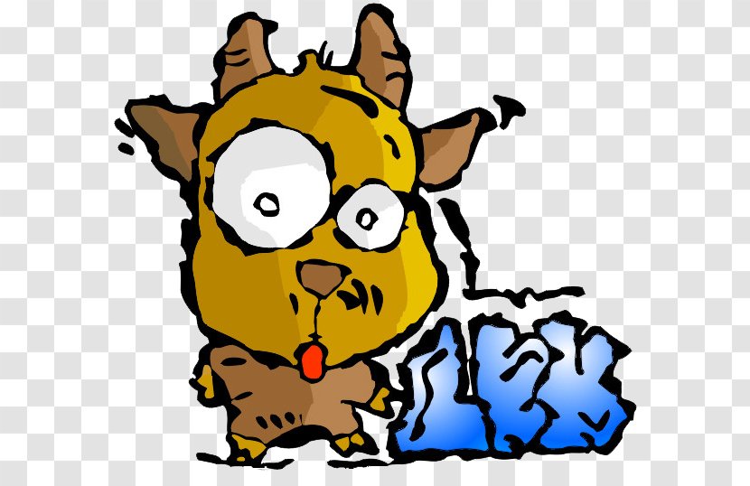 Goat Dog Cartoon Clip Art - Scared Transparent PNG