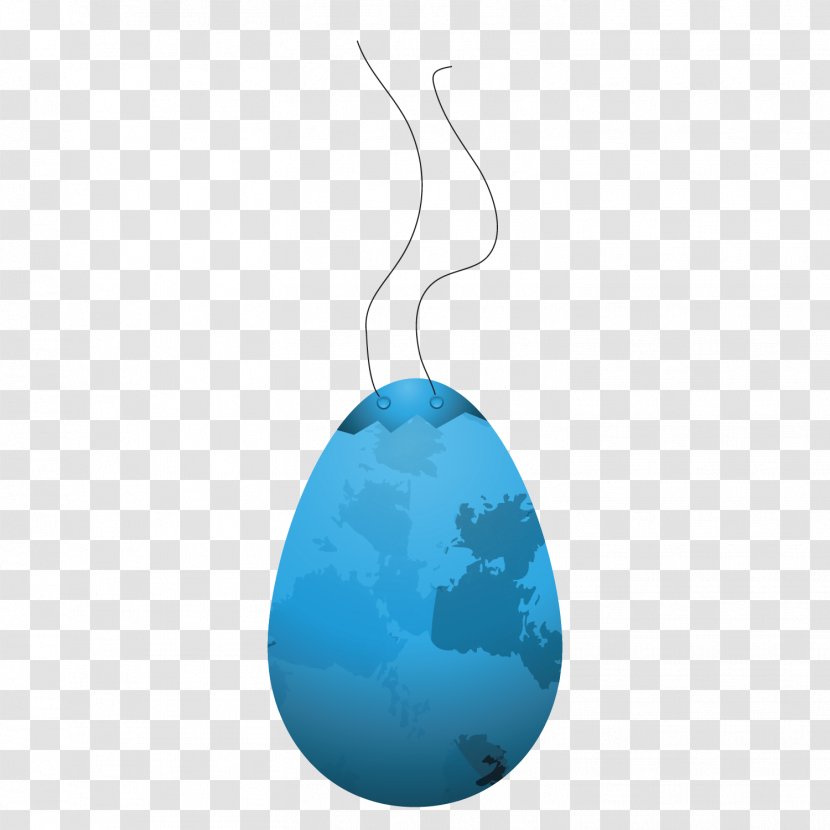 Easter Egg - Resurrection Of Jesus - Blue Tag Transparent PNG