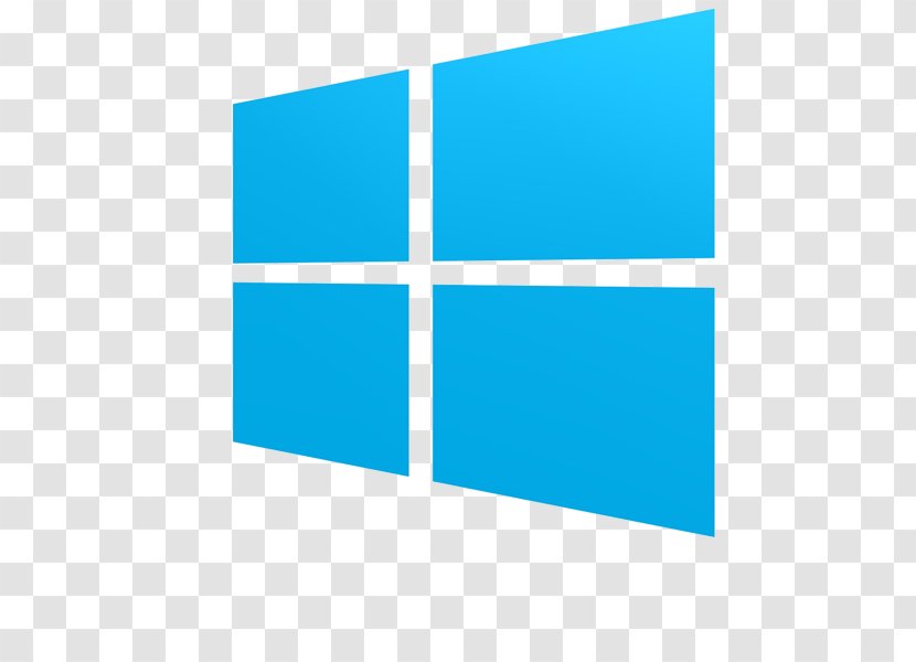 Windows 8.1 Laptop Product Key - Aqua Transparent PNG