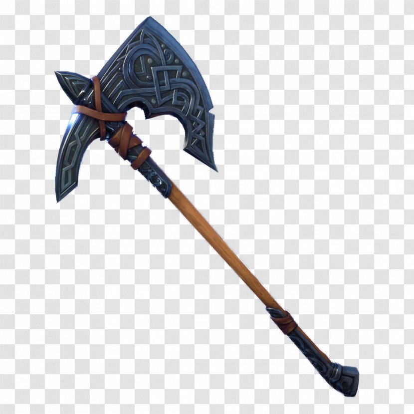 Fortnite Battle Royale Pickaxe Video Games - Throwing Axe Transparent PNG