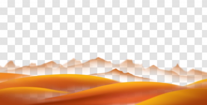 Close-up Wallpaper - Yellow - Creative Desert Transparent PNG
