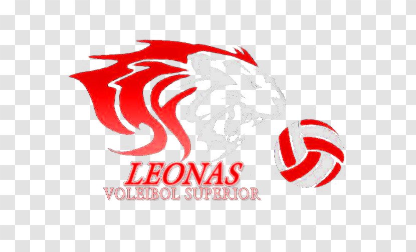 Logo Leona's Clip Art Brand Font - Text Messaging - Punching Overhand Volleyball Serve Transparent PNG
