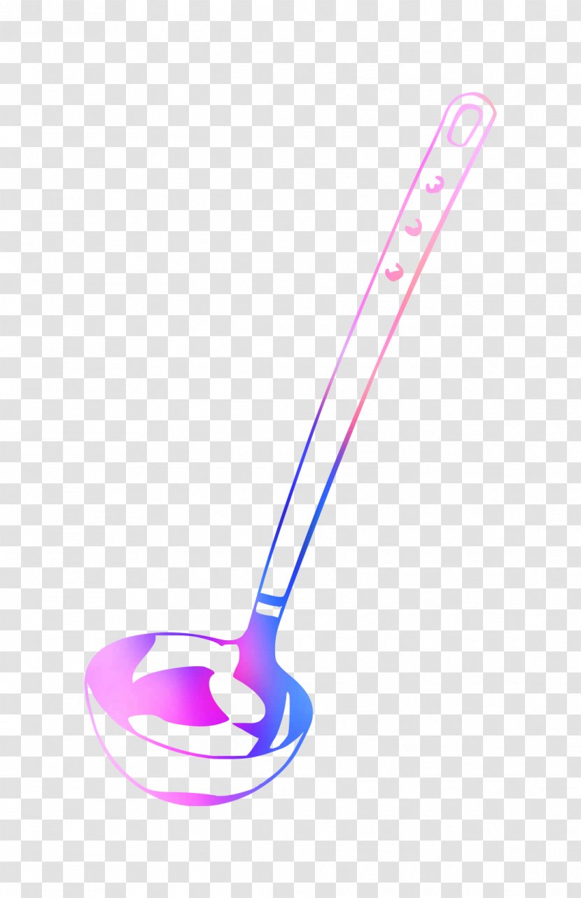Spoon Product Design Purple Line - Magenta Transparent PNG