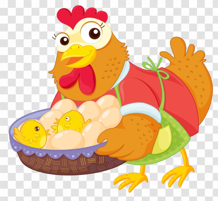 Chicken Royalty-free The Little Red Hen Cartoon Illustration Transparent PNG