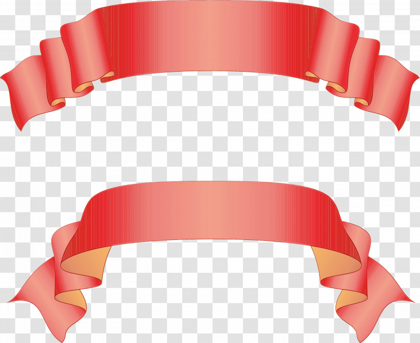 Red Ribbon Transparent PNG