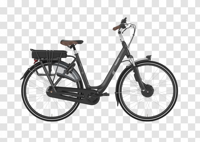Electric Bicycle Gazelle Orange C7 HFP (2018) HMB - Saddle Transparent PNG