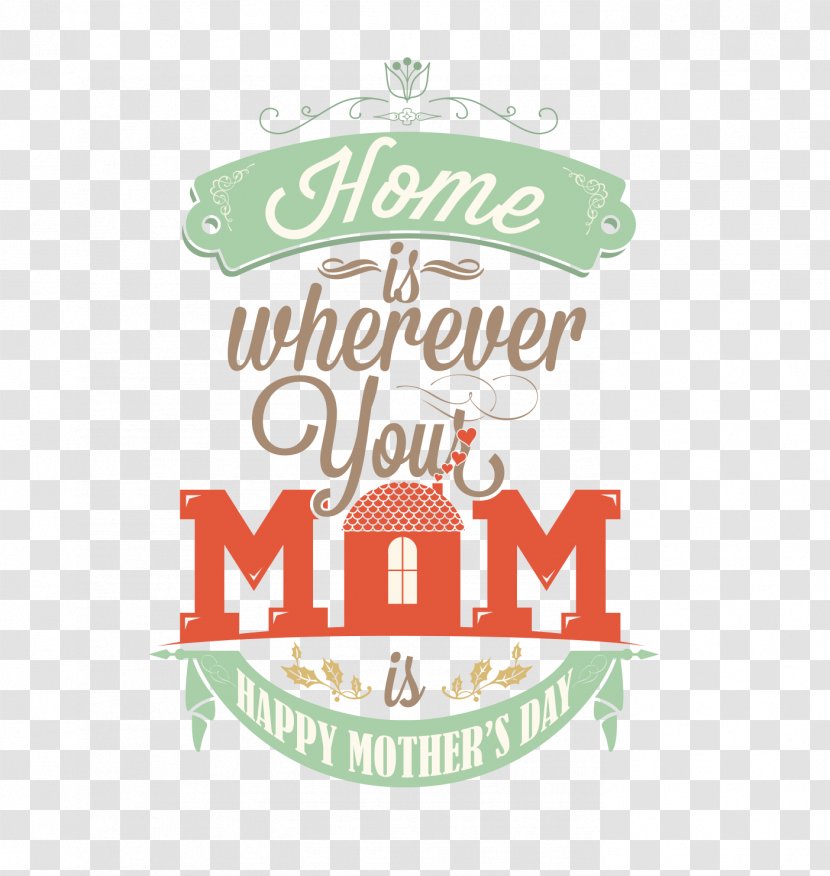 Logo Mother's Day Brand Font - Mother - Blessed Are They Transparent PNG