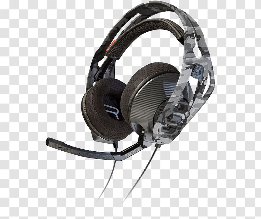 Plantronics RIG 500HS 500HX Headset - Headphones Transparent PNG