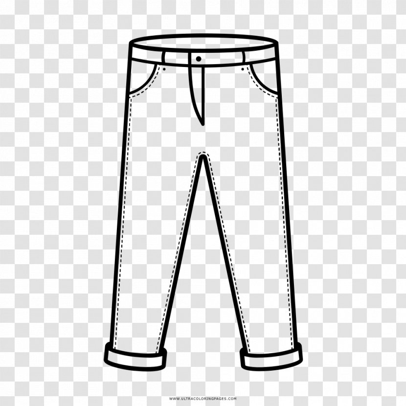 Dress Pants Drawing Jeans Colorare Transparent PNG