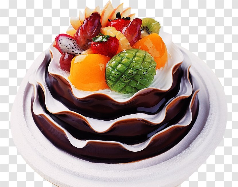 Birthday Cake Chiffon Torte Wedding Bxe1nh - Dessert Transparent PNG