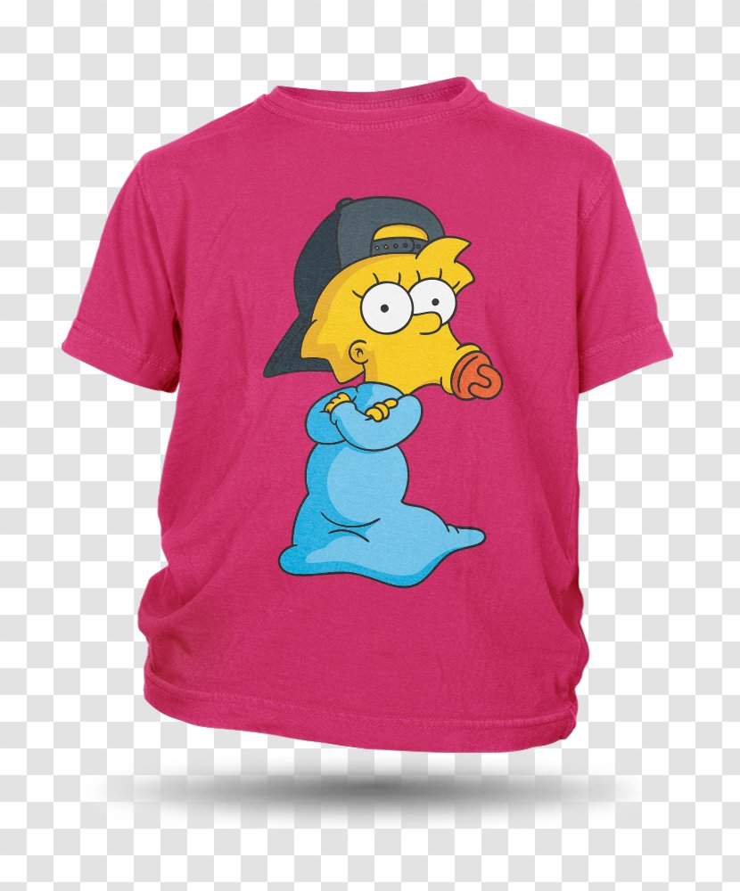 T-shirt Bart Simpson Hoodie Lara Sleeve - Simpsons Transparent PNG
