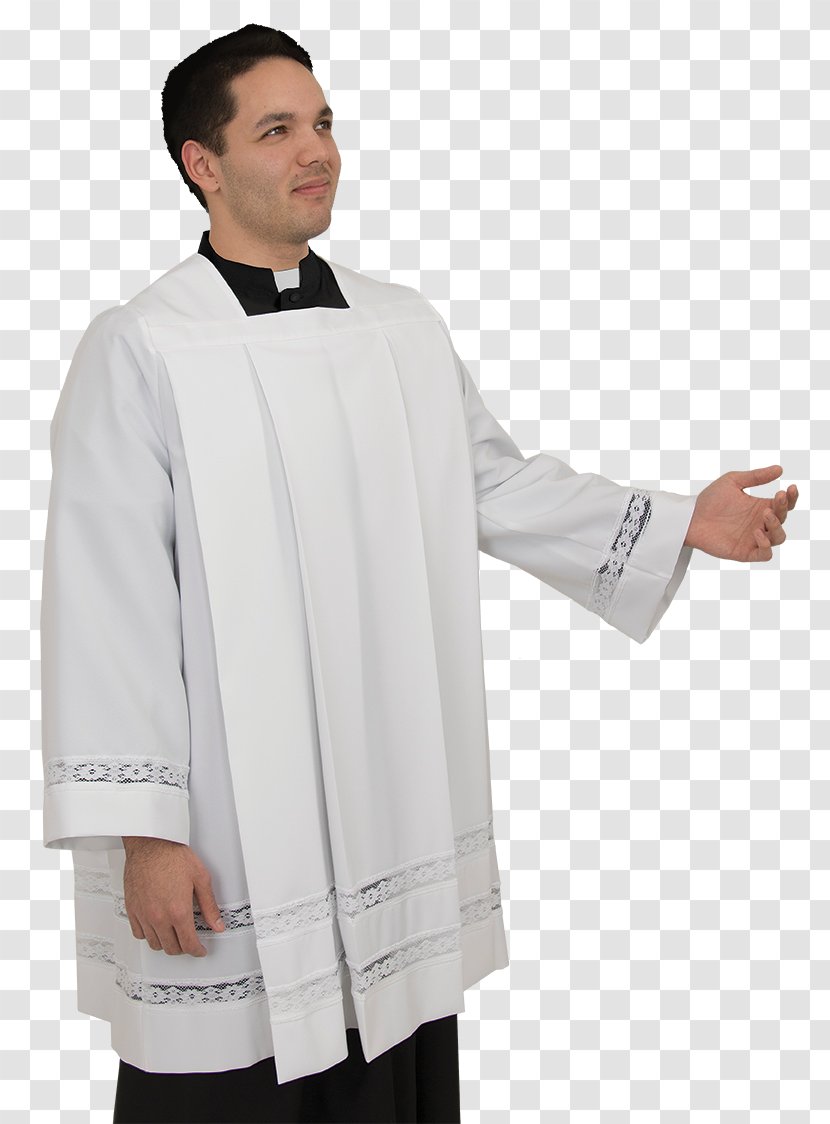 Robe Surplice Clergy Alb Deacon - Altar Transparent PNG