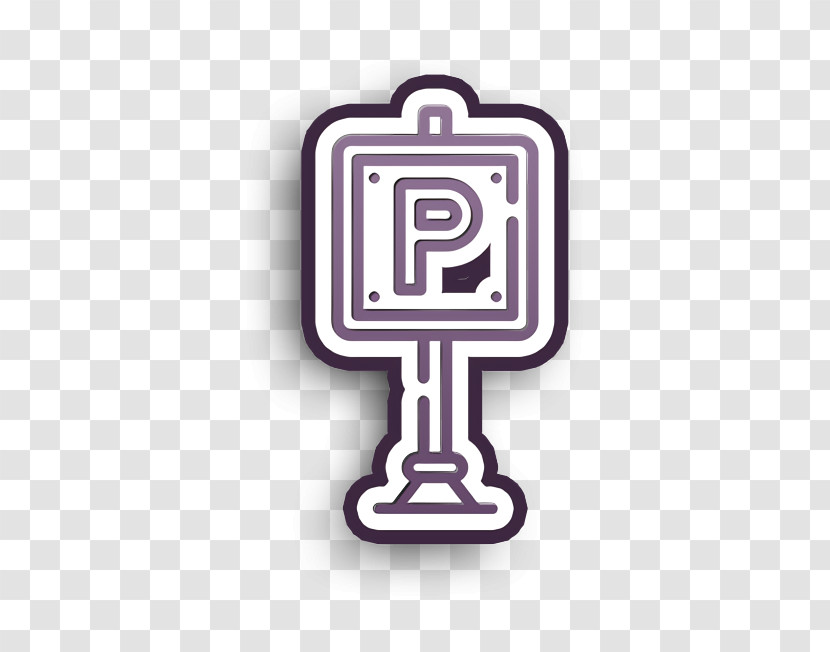 City Icon Parking Icon Signaling Icon Transparent PNG